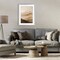 Stupell Industries Moody Mountains Foggy Landscape Framed Print Under Glass, design by Petal Prints Design